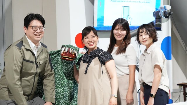 企画・運営の中心となった若手社員たち