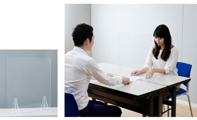 飛沫感染予防アクリルパーテーション YAP-50