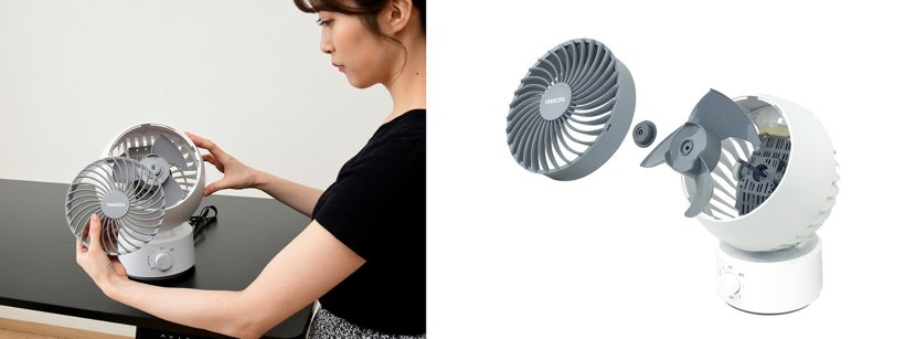 お手入れ簡単サーキュレーター