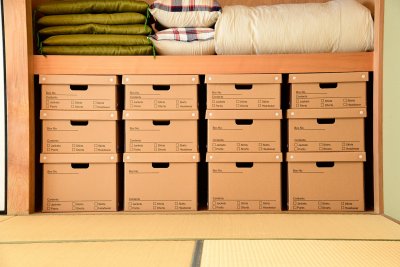 押し入れ・クローゼットにぴったりサイズ