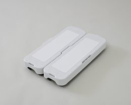 横に連結した様子