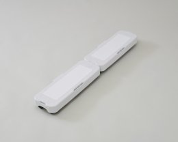 縦に連結した様子