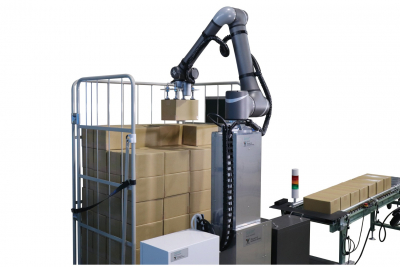 出荷(省スペースパレタイジングシステム)