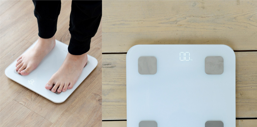 アプリで使う「体重体組成計 HCF-60」を新発売