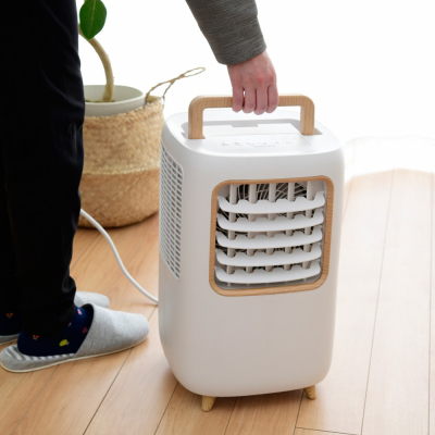 YAMAZEN YEC-M03(W)コンパクトクーラー、除湿機 YEC-M03(W) コンパクト ポータブルクーラー 1台 YAMAZEN(山善