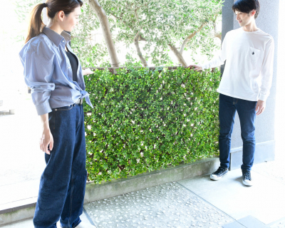 「Leaf Decoration Expandシリーズ」を設置する様子2