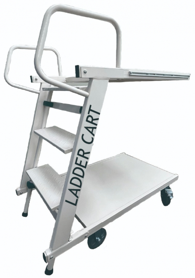 ピッキング用台車「ラダーカート」