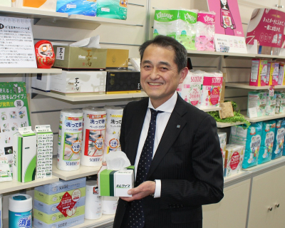 日本製紙クレシア株式会社 常務取締役 土田 直道様