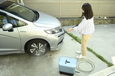 電源・水道がない場所でも使用可能