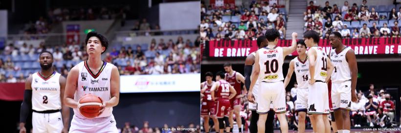 8月31日に実施された、B.LEAGUE 2025-26 プレシーズンゲームでは、アウェーユニフォームが着用されました