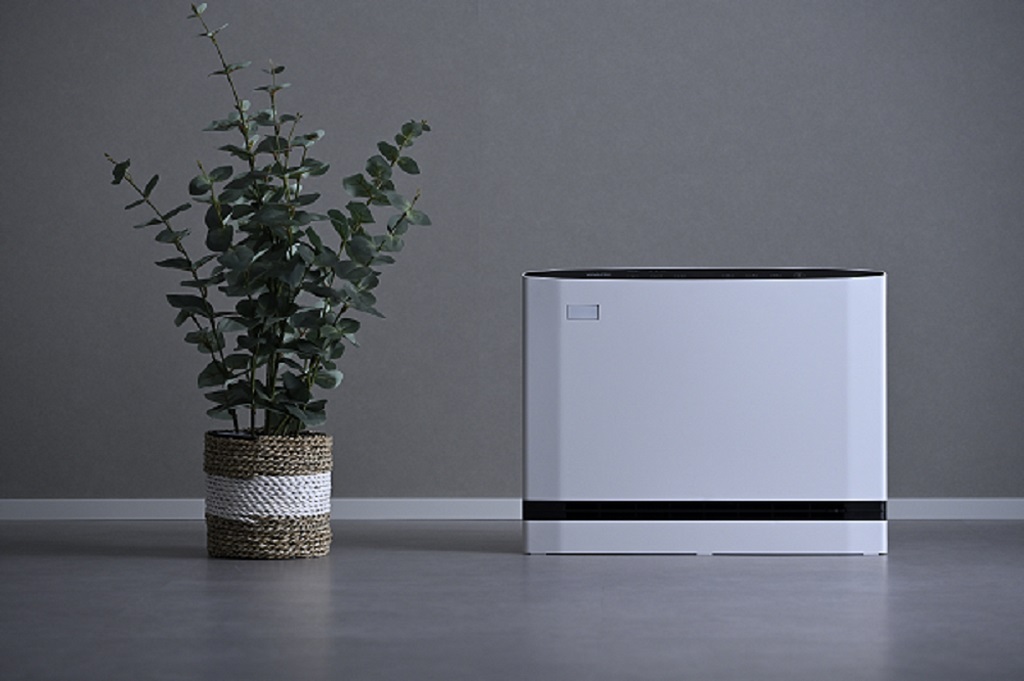 WIDEスリムセラミックファンヒーター」「デザインセラミックファン