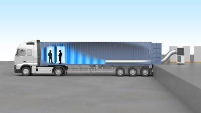 ダクトフランジ使用イメージ：デバニング