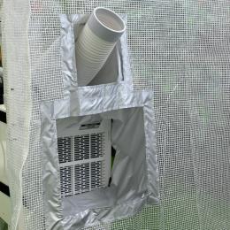 スポットクーラー接続用 「冷気ノズル」「吸気口カバー」