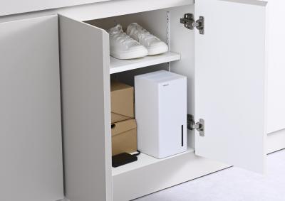 １．狭小空間にも設置できるコンパクト設計と高い設置自由度