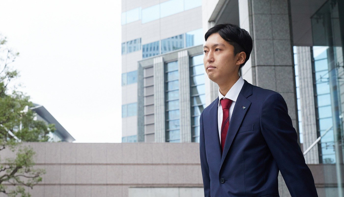 営業にむかう様子