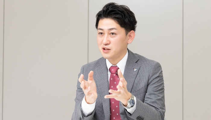 「3つの選択肢があってこそ、お客様のニーズに寄り添える」と語る箕輪