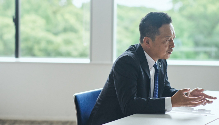 山善の存在意義について話す森田