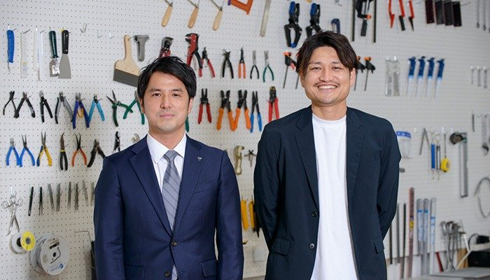 対談を終え、HILLTOP社の試作スペースにて