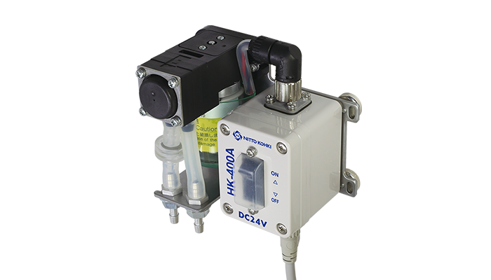 日東工器社の切削液 回収ユニット（画像提供：日東工器株式会社）