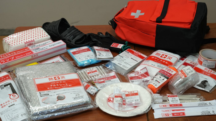 山善「防災バッグ30」の中身