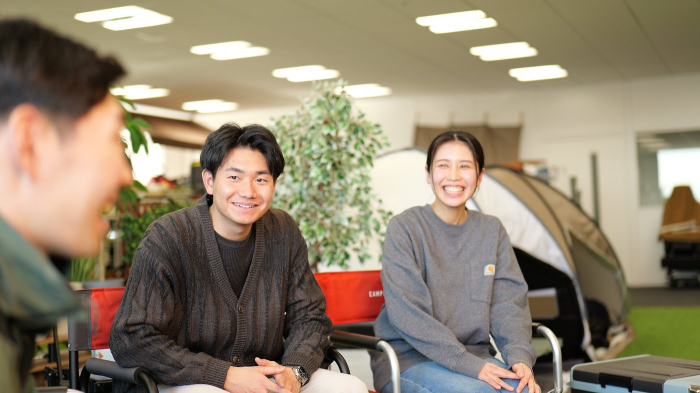 左から）内定者_樋口さん、松島さん