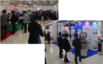 省エネ・環境関連商材の展示会を開催