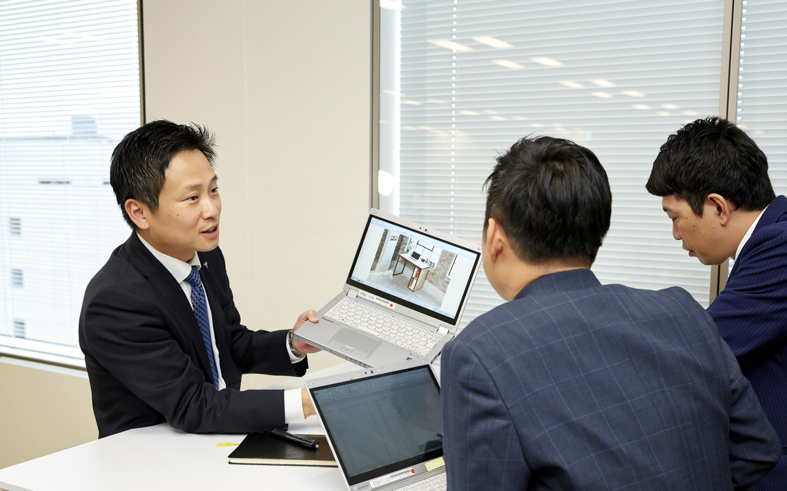 “マーケットの無限性”、“マッチング(企画・提案力)”、“商品開発力”、そして“人”