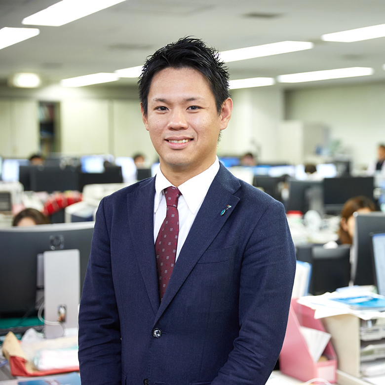住建事業部 営業部門 野口 翔太郎